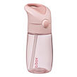 b.box Láhev na pití s brčkem Junior 380 ml - blush crush