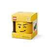 6040320802 LEGO úložná hlava (velikost L) - mrkající chlapec - poškozený obal