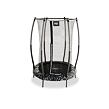 EXIT TOYS Juniorská trampolína EXIT Tiggy s bezpečnostním ø140cm - černá / šedá