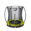 EXIT TOYS Silhouette pozemní trampolína ø183cm s ochrannou sítí - světle zelená