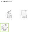 EXIT TOYS Zahradní cedrový domeček Exit Fantasia 100 přírodní