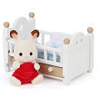 Sylvanian Families Nábytok "chocolate" králikov" - baby králik v postieľke