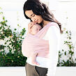 Ergobaby AURA WRAP/Šátek na nošení - BLUSH PINK