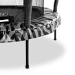 EXIT TOYS Juniorská trampolína EXIT Tiggy s bezpečnostním ø140cm - černá / šedá
