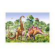 Dino SÚBOJ DINOSAUROV 2x48 Puzzle