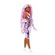 Mattel Barbie DeLuxe Modelka - metalické šaty
