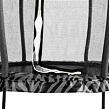 EXIT TOYS Juniorská trampolína EXIT Tiggy s bezpečnostním ø140cm - černá / šedá