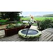 EXIT TOYS  Tiggy Junior trampolína s tyčí ø140cm - černá / zelená