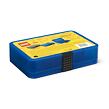 LEGO Iconic Úložný box s přihrádkami - modrý