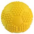 Loptička DOG FANTASY futbal s bodlinami pískací mix farieb 7cm 1 ks