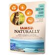 Kapsička IAMS Naturally treska v omáčke 85 g