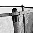 EXIT TOYS Juniorská trampolína EXIT Tiggy s bezpečnostním ø140cm - černá / šedá