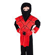 Rappa Dětský kostým červený ninja (M)