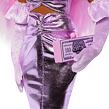 Mattel Barbie DeLuxe Modelka - metalické šaty