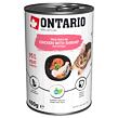 Konzerva ONTARIO Kitten kuracie päty s krevetami 400 g