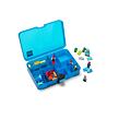 LEGO Úložný box s přihrádkami - modrý