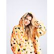 Cozy Noxxiez CH351 Sushi - hřejivá televizní mikinová deka s kapucí pro teenagery a dospělé