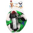 Hračka Dog Fantasy míč fotbalový s úchytky pro psy 22cm