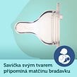 Canpol babies Lahev se širokým hrdlem BONJOUR PARIS 120ml modrá